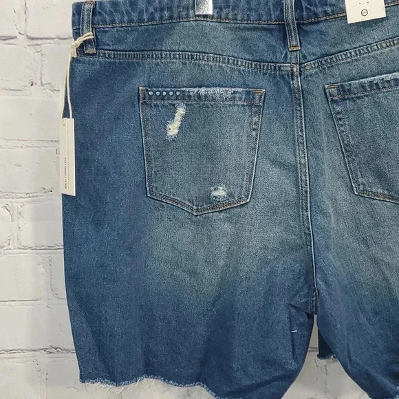 Blank NYC Ground Rules Denim Shorts Women’s Size 20W NWT - Picture 8 of 13